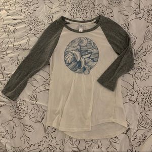 Salmon Sisters Baseball Tee